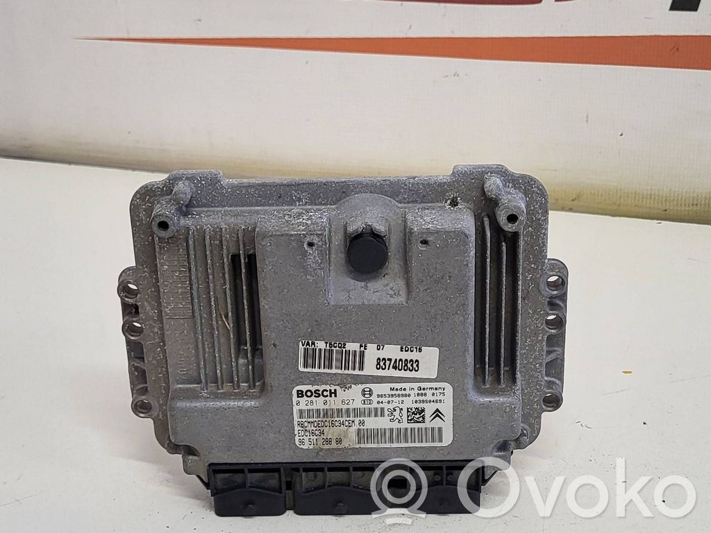 Peugeot 307 Engine control unit/module 
