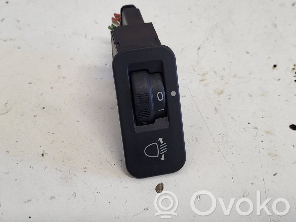 Peugeot 206 Przycisk / Pokrętło regulacji świateł 