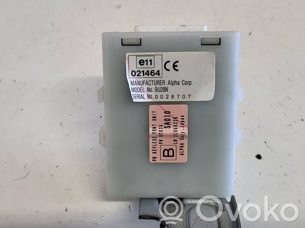 Subaru Forester SG Avaimettoman käytön ohjainlaite/moduuli 