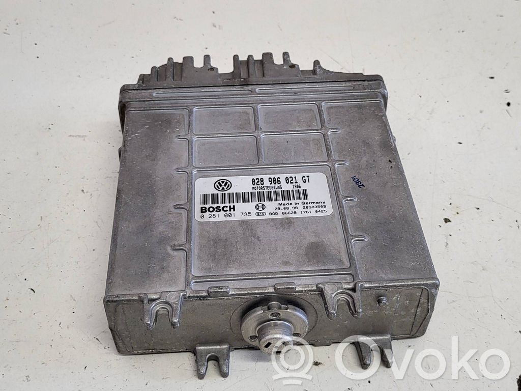 Engine control unit/module   028906021GT,28SA3509,0281001735