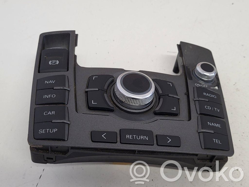 Audi A6 S6 C6 4F Central console control unit 