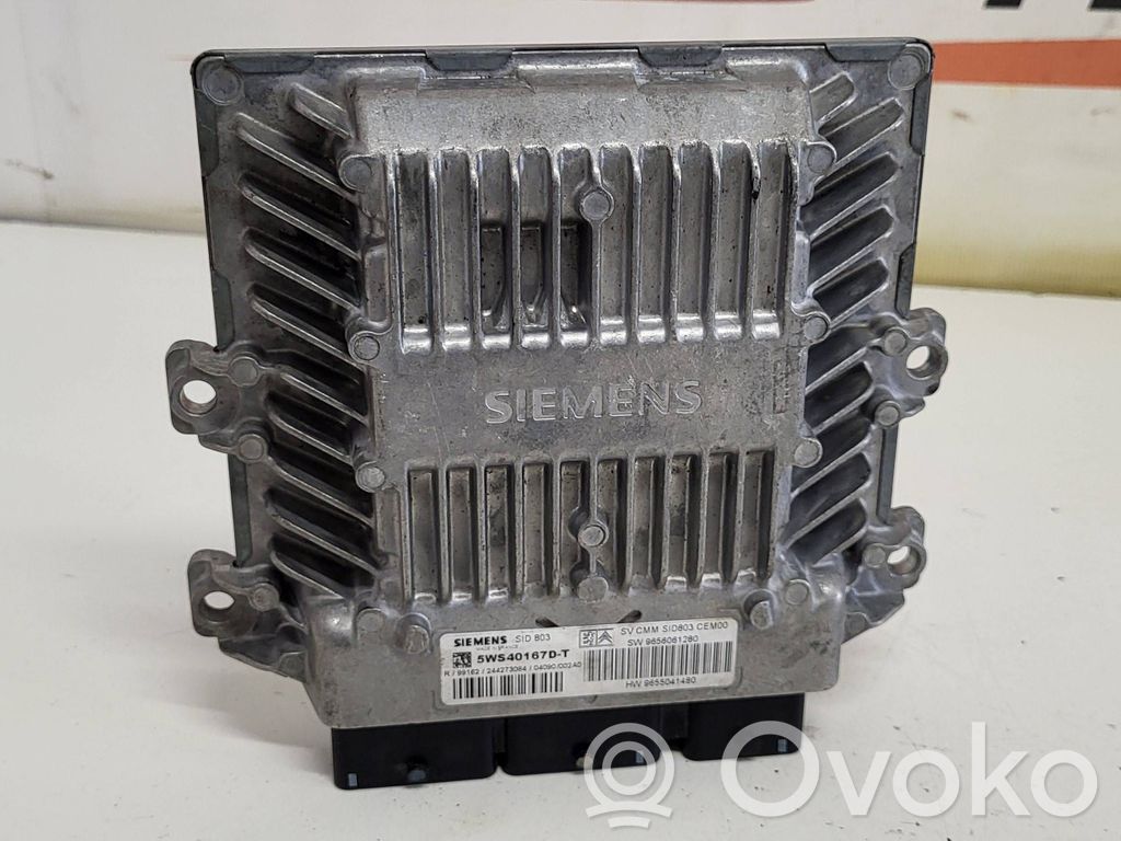 Peugeot 407 Engine control unit/module 