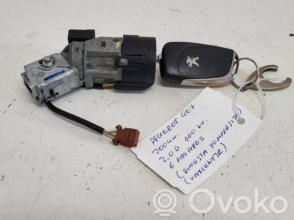 Peugeot 407 Ignition lock 