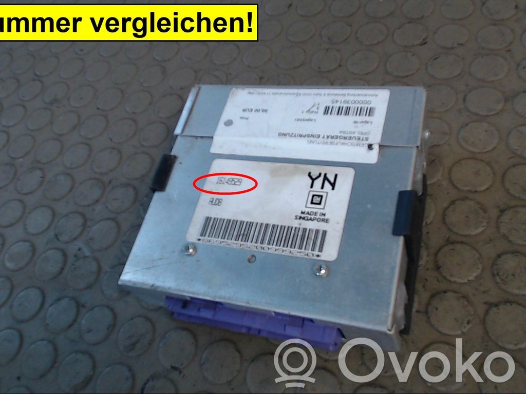Opel Astra F Engine control unit/module 