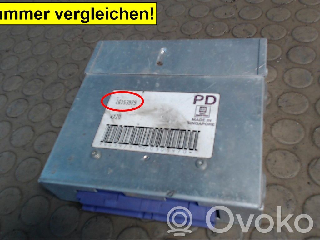 Opel Vectra A Engine control unit/module 