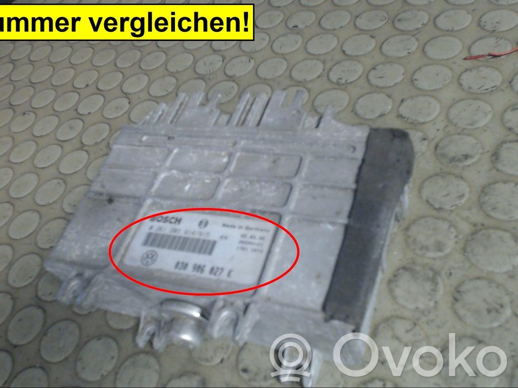 Volkswagen Polo III 6N 6N2 6NF Centralina/modulo del motore
