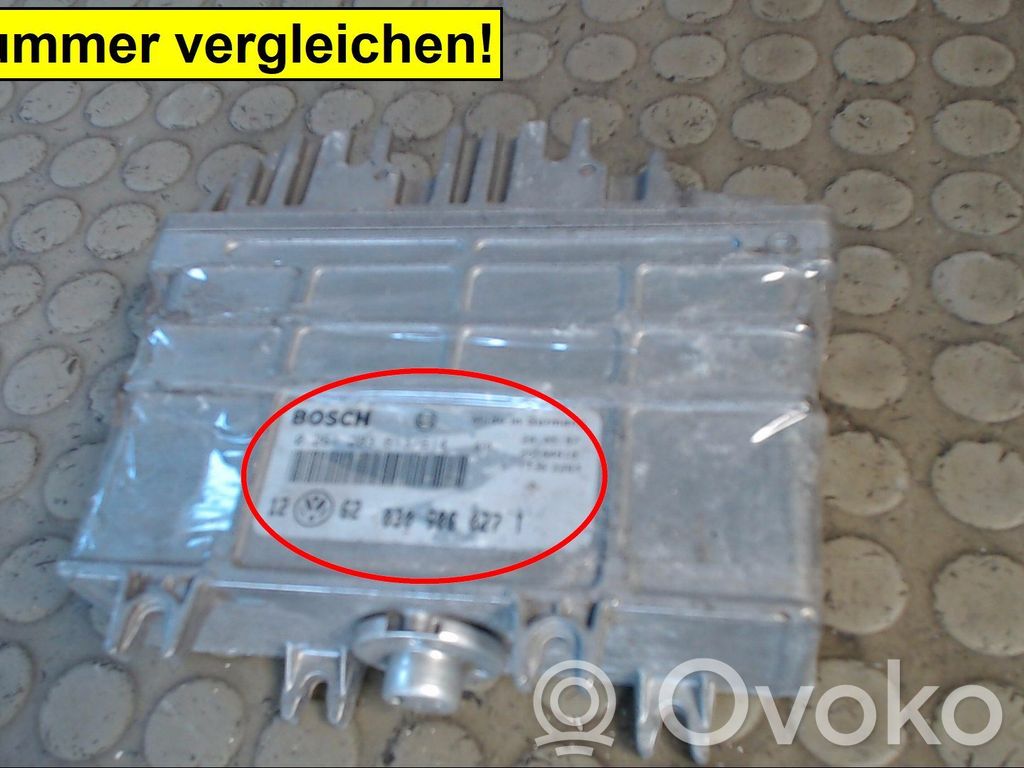 Engine control unit/module   030997027FX,030906027T