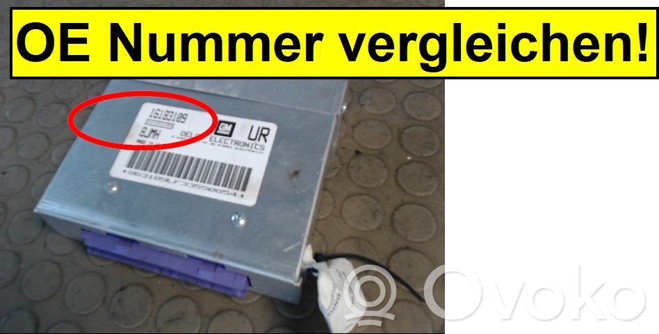 Engine control unit/module   16183109
