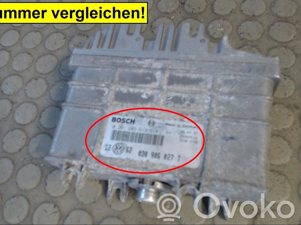 Volkswagen Golf III Engine control unit/module 