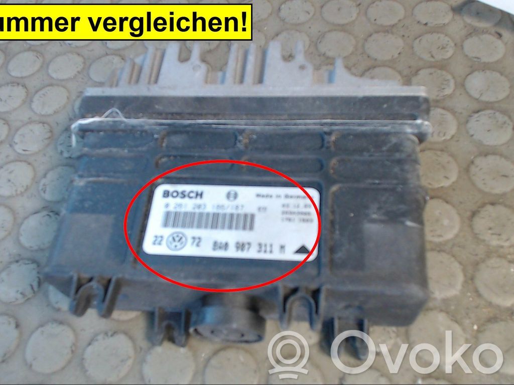 Volkswagen Golf III Unitate/modul de control motor 