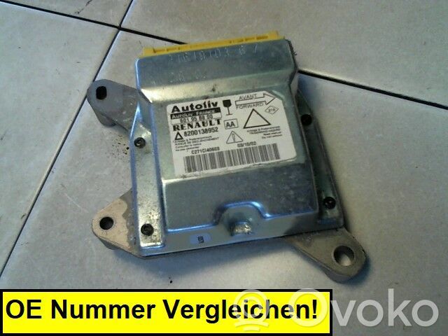 Renault Laguna II Unitate/modul de comandă airbaguri 