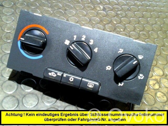 Opel Zafira A Panel klimatyzacji 