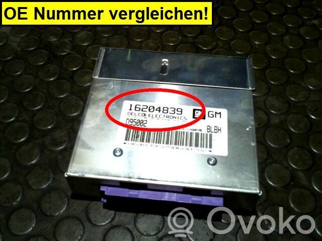 Opel Vectra A Variklio valdymo blokas 