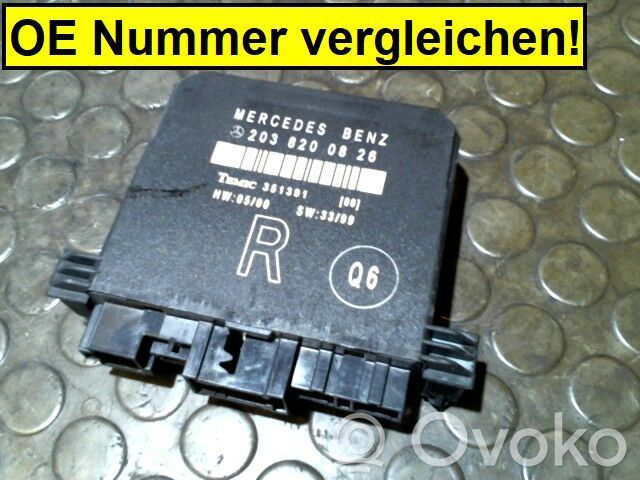 Mercedes-Benz C W203 Centralina/modulo regolatore della velocità
