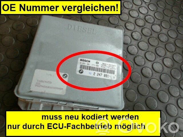 BMW 5 E39 Engine control unit/module 