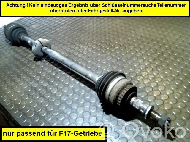 Opel Vectra B Eje de transmisión delantero 