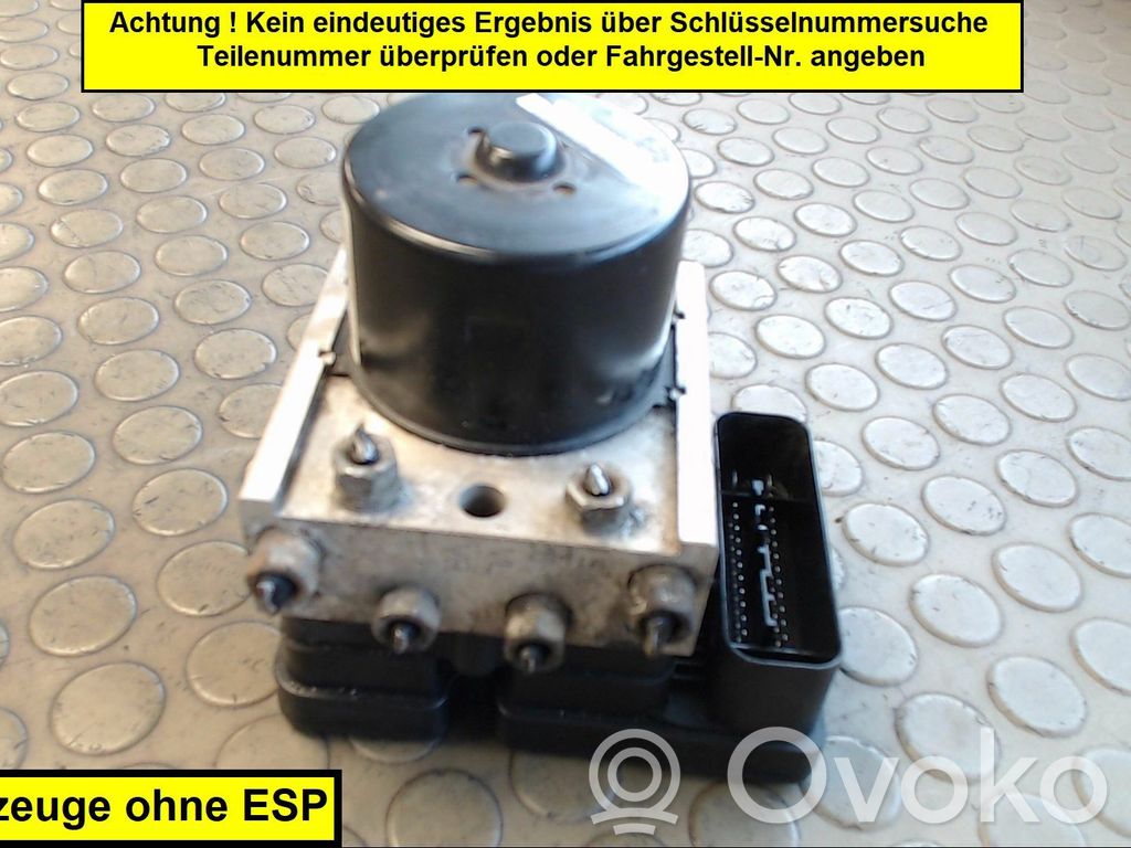 Opel Zafira B ABS Pump 