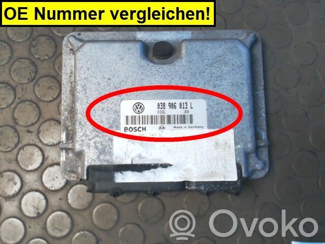 Engine control unit/module   038906013L,0281001748
