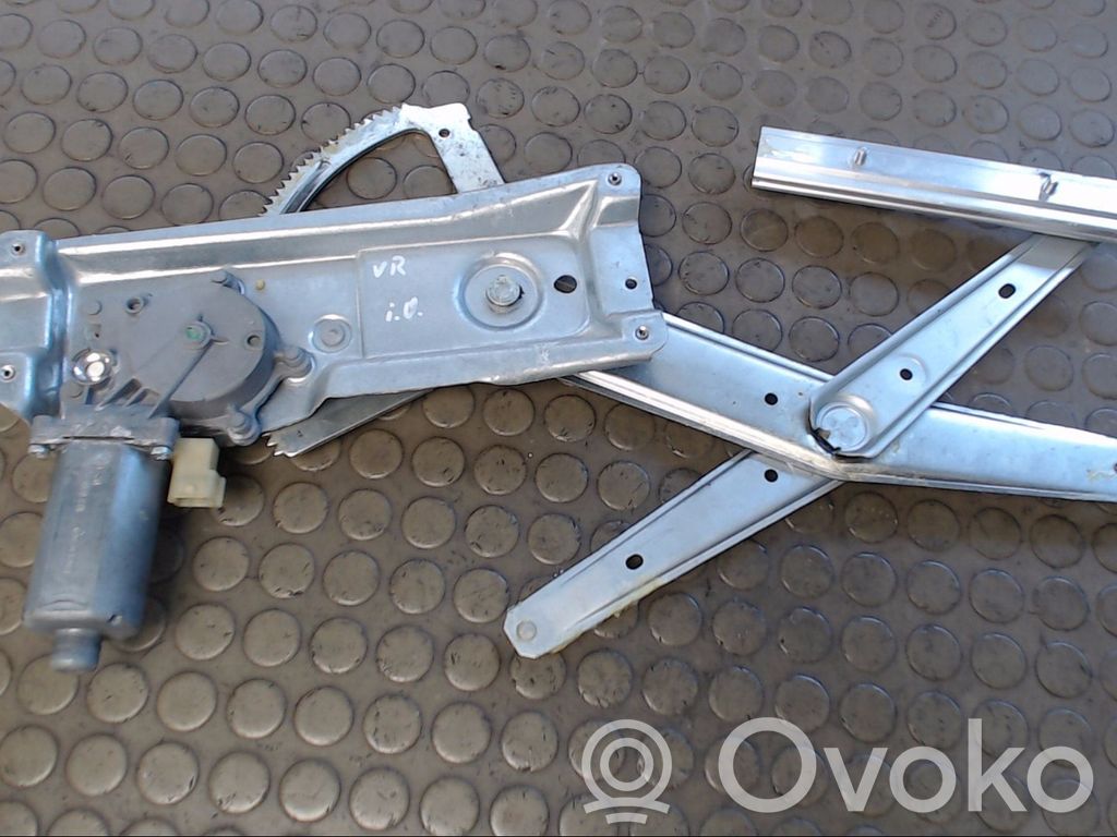 Saab 9-3 Ver1 Mechanizm podnoszenia szyby przedniej bez silnika 