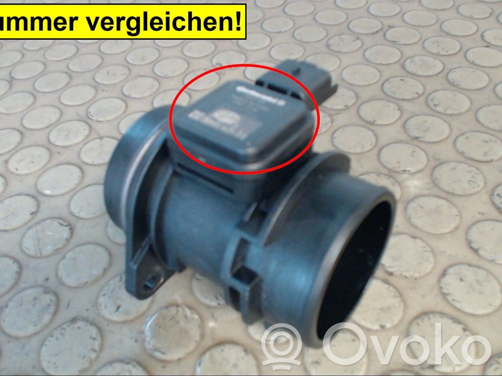 Ford Fiesta Przepływomierz masowy powietrza MAF 
