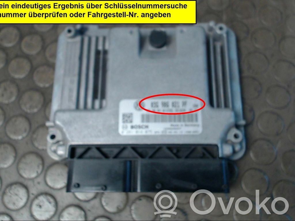 Volkswagen Caddy Unitate/modul de control motor 