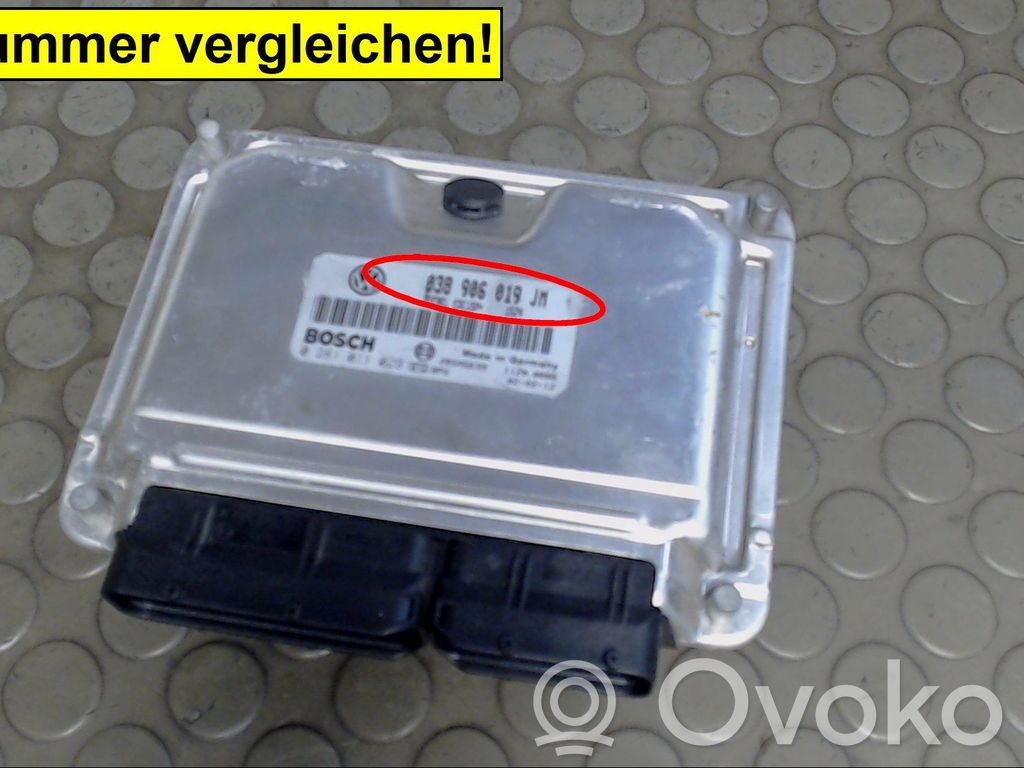 Volkswagen Polo IV 9N3 Centralina/modulo del motore 