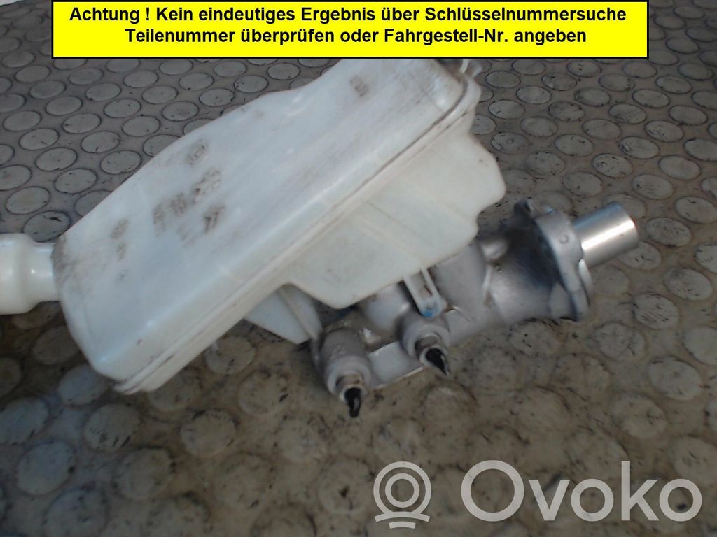 Citroen C3 Główny cylinder hamulca 