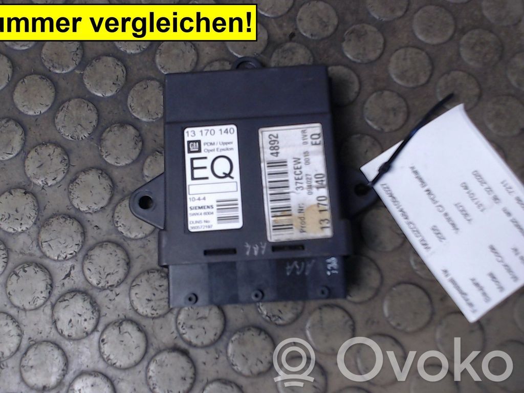 Unité de commande / module de régulateur de vitesse   13170140