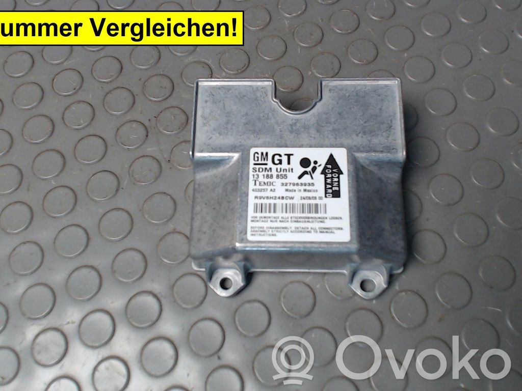Opel Astra H Centralina/modulo airbag 