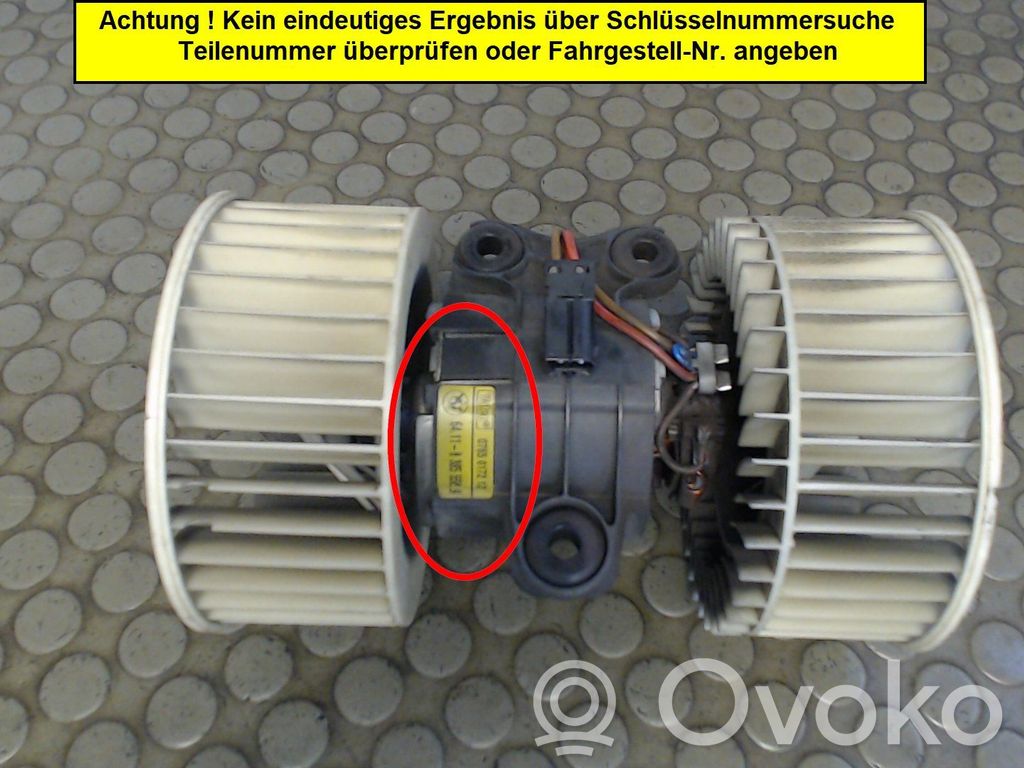 Elektrolüfter   64118385558,NICHTZUTREFFEND