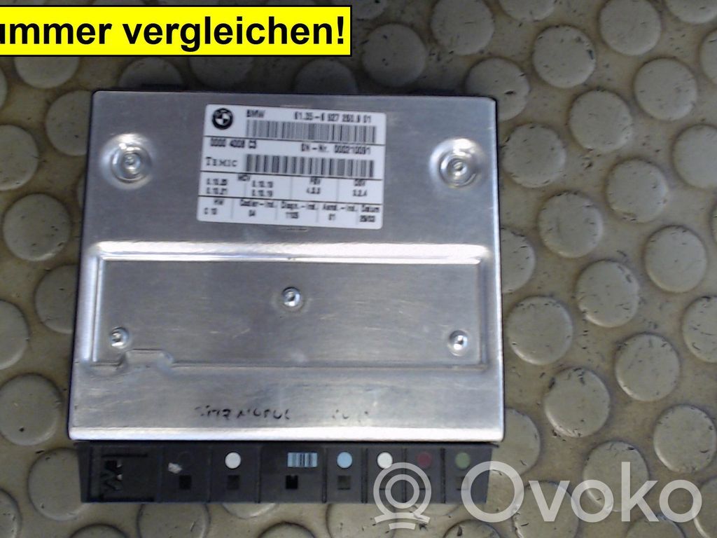 BMW 5 E60 E61 Unidad de control/módulo del control de crucero 