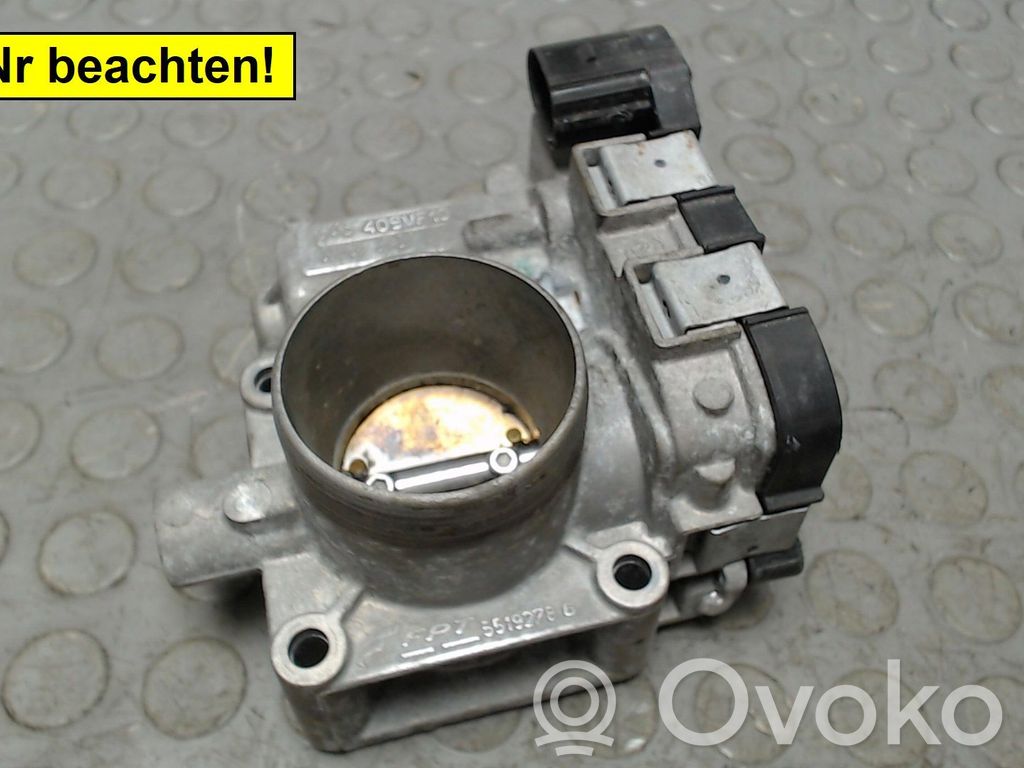 Fiat Punto Evo Zawór przepustnicy 