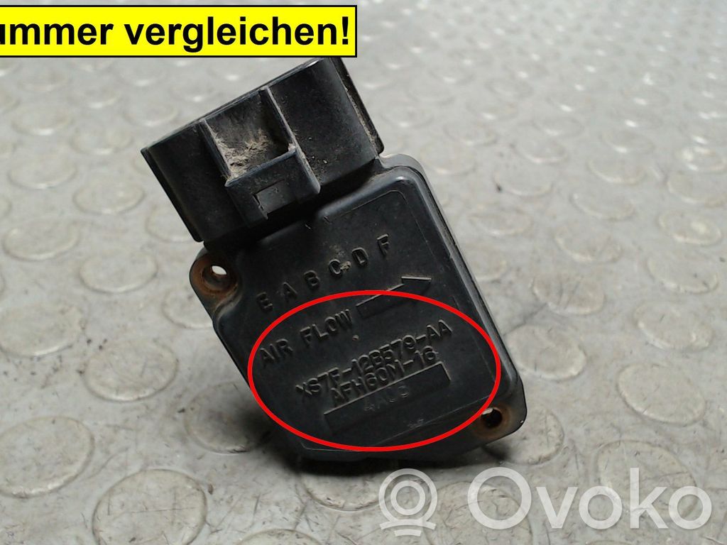 Ford Transit Przepływomierz masowy powietrza MAF 