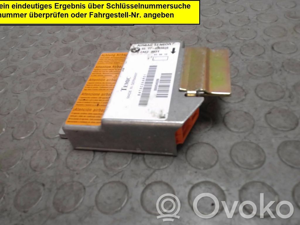 Airbag control unit/module   65778369828,NICHTZUTREFFEND