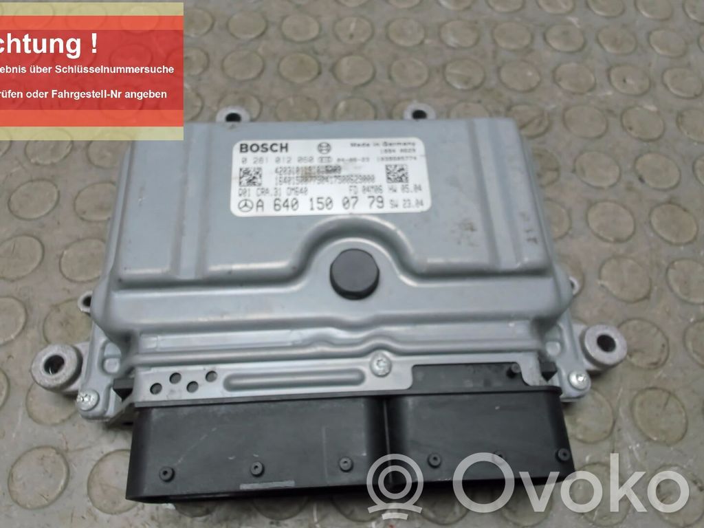 Engine control unit/module   A6401500779,A6401501879