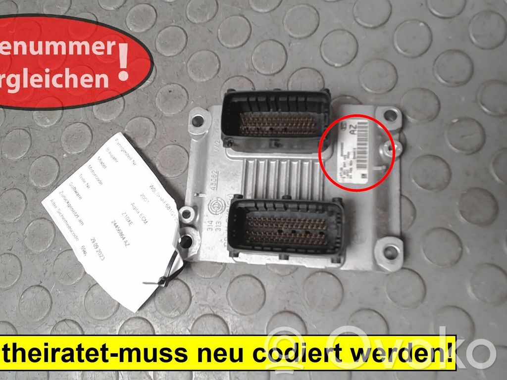Opel Agila A Engine control unit/module 