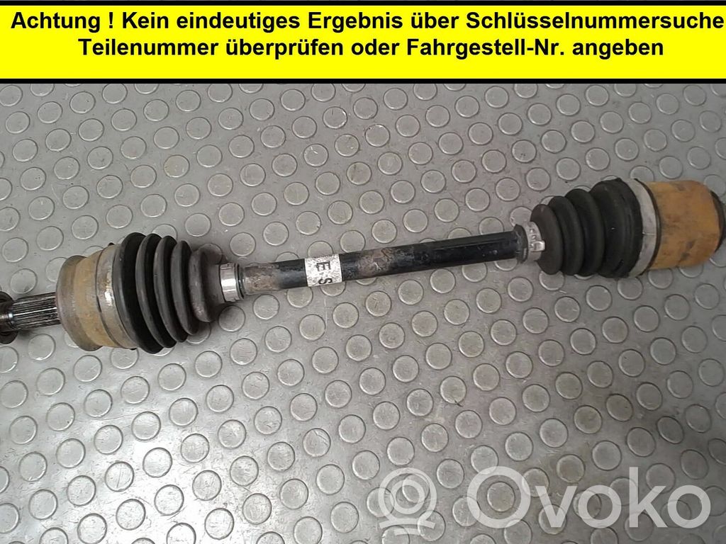 Opel Corsa D Front driveshaft 