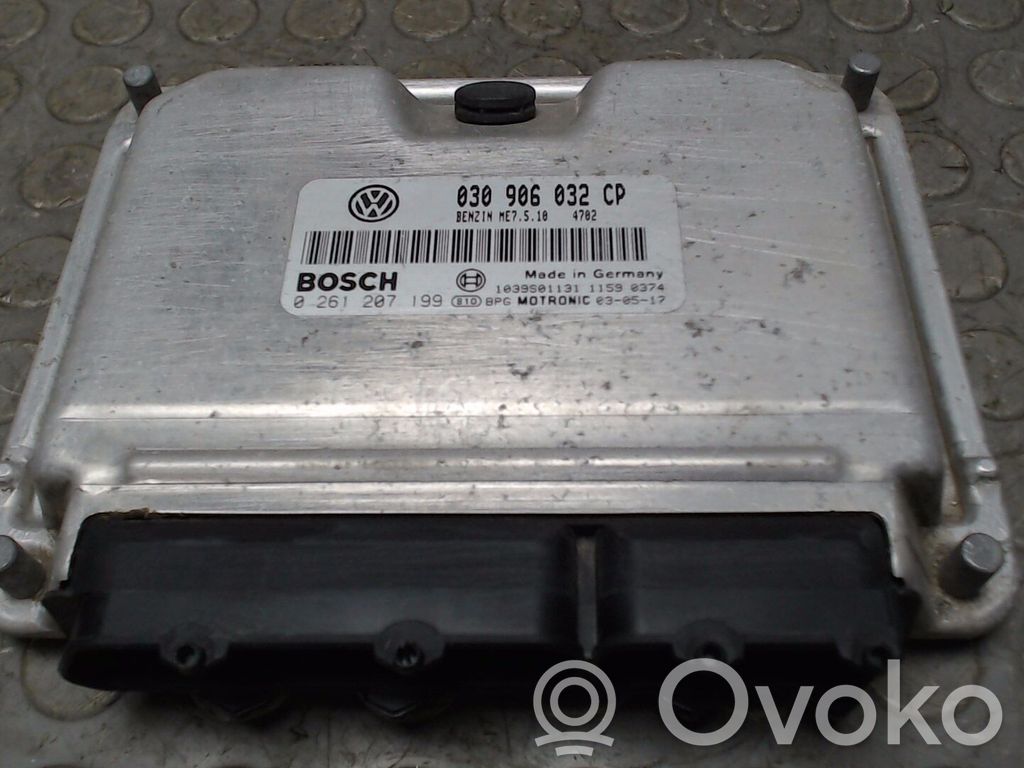 Engine control unit/module   030906032CP,0261207199,047906027