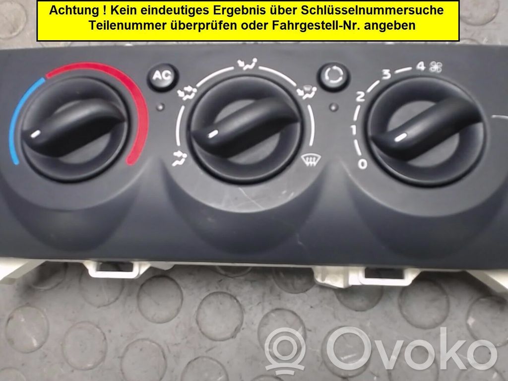 Renault Clio II Climate control unit 