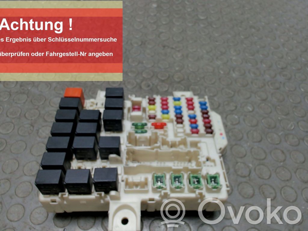 Smart ForFour I Fuse box set 