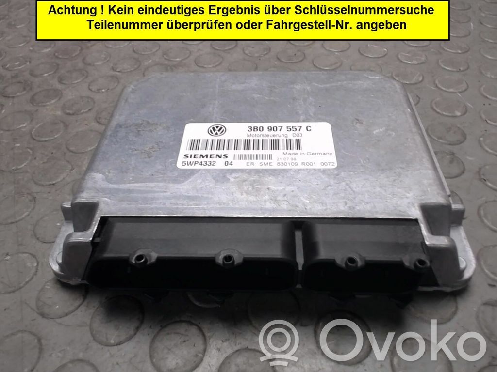 Engine control unit/module   3B0907557C,3B0907557M
