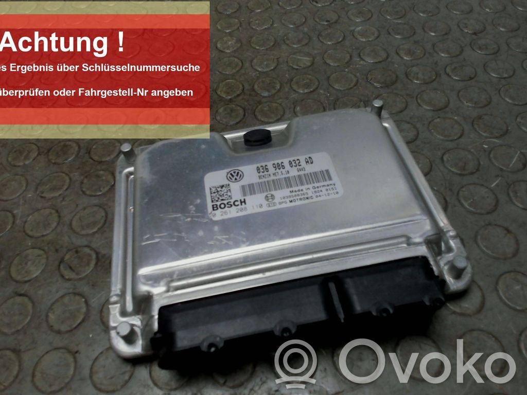 Volkswagen Golf V Unitate/modul de control motor 