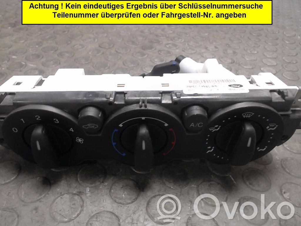 Ford Focus Centralina del climatizzatore 