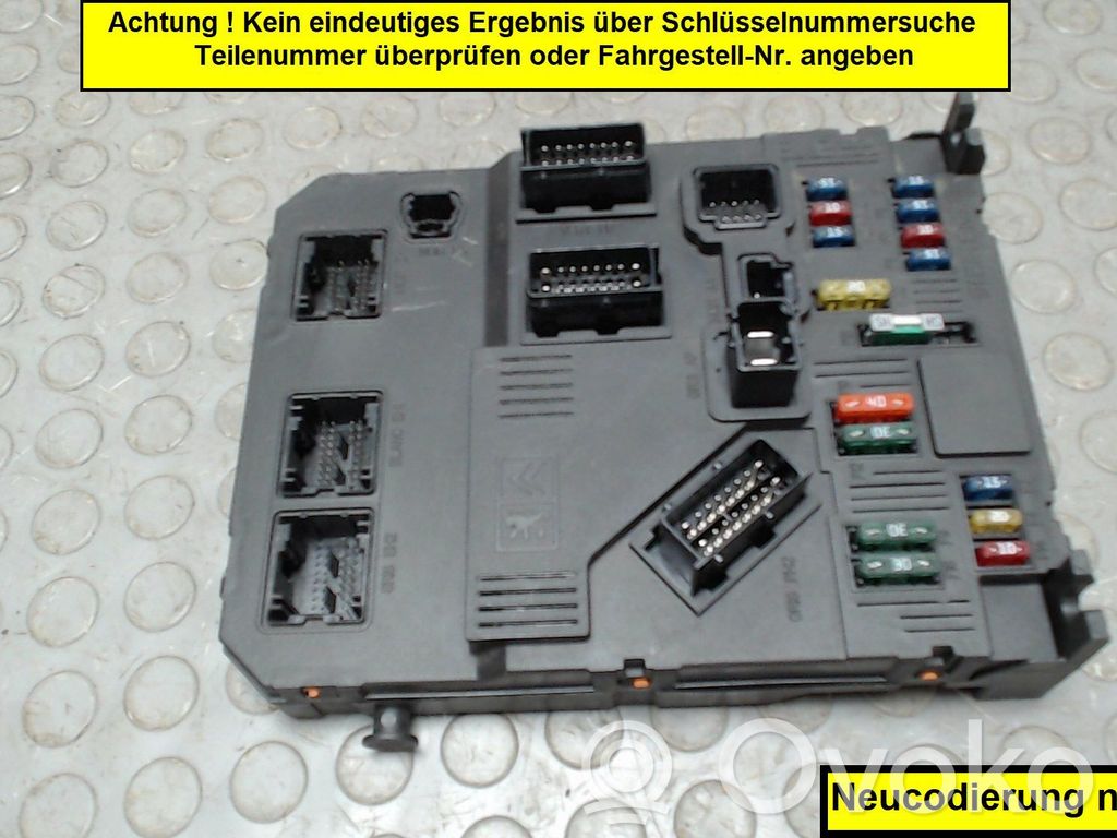 Citroen C3 Fuse box set 