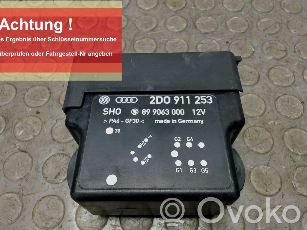 Steuergerät Tempomat   2D0911253