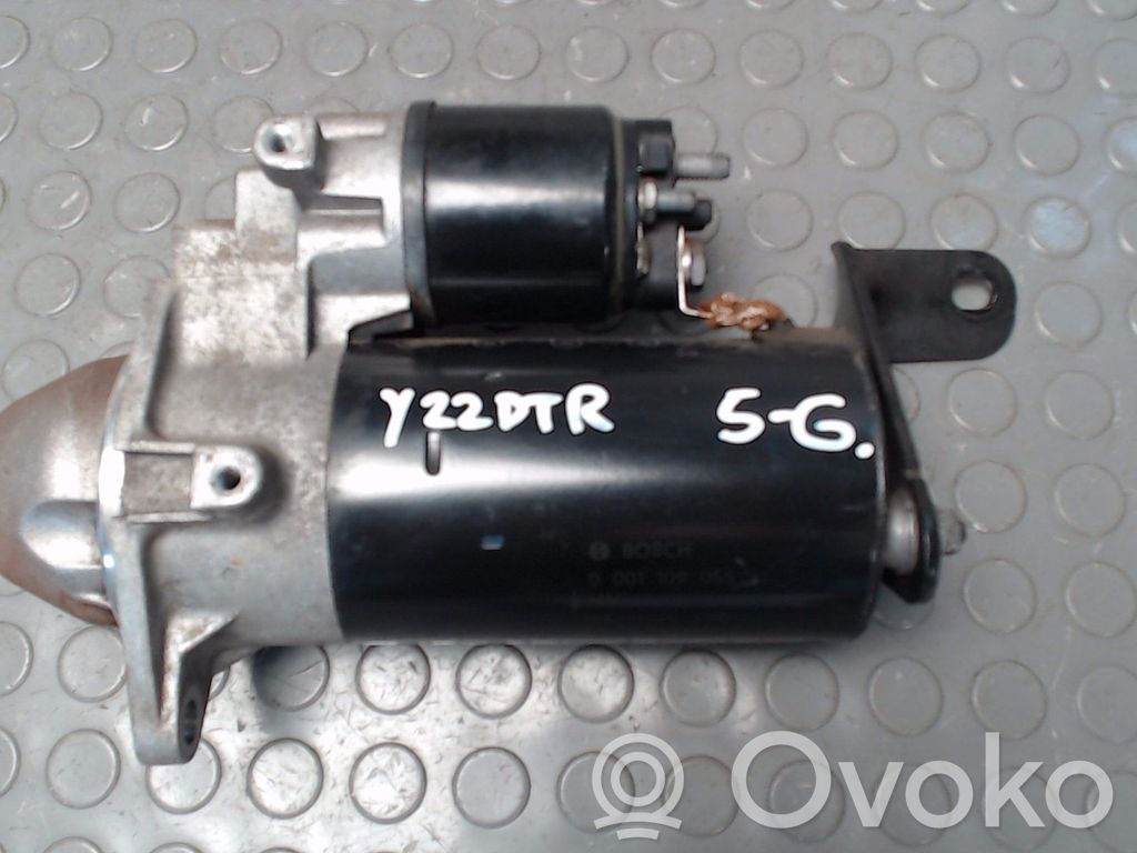 Opel Zafira A Motorino d’avviamento 