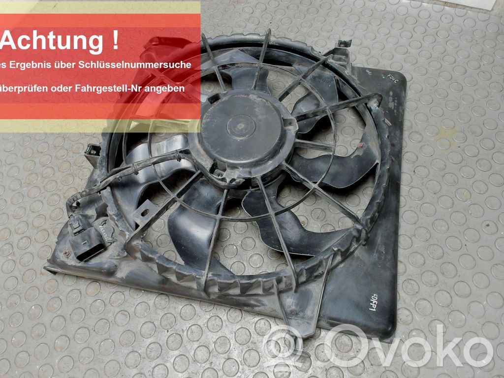KIA Ceed Elektrisks radiatoru ventilators 