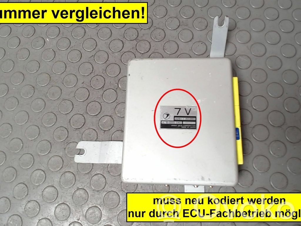 Subaru Impreza I Engine control unit/module 