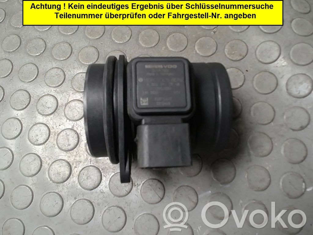Mercedes-Benz A W169 Misuratore di portata d'aria