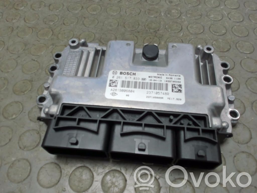 Engine control unit/module   237105748R,0261S17833,237109009R
